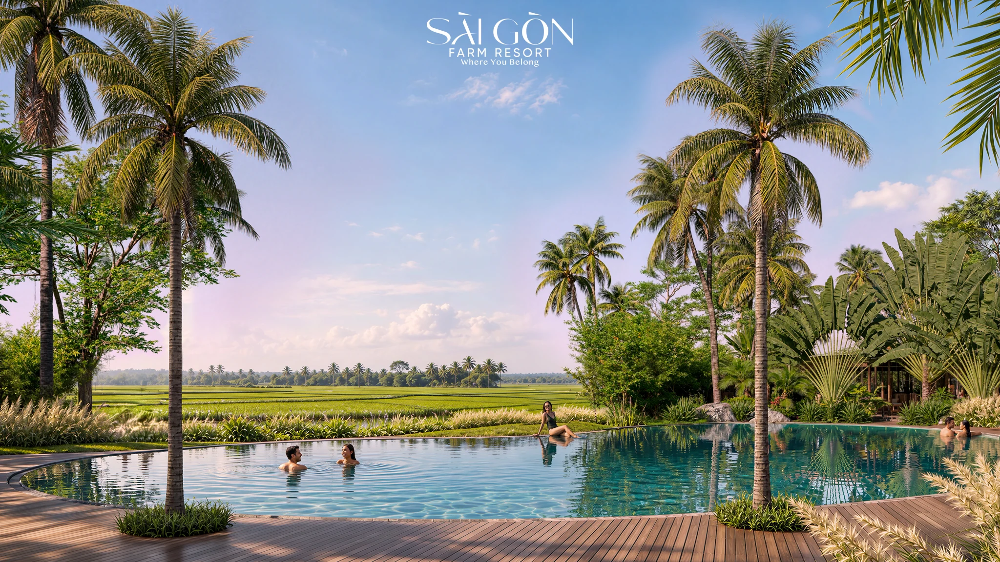 Đầm sen nở rộ trong lễ hội mùa hạ tại Saigon Farm Resort