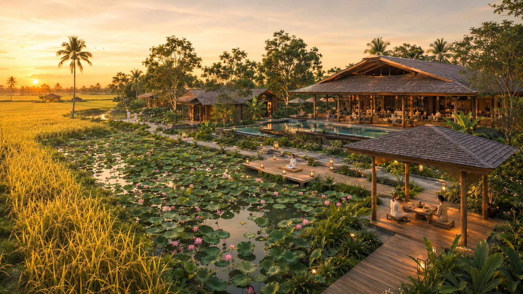 Bờ Sen Spa & Thiền