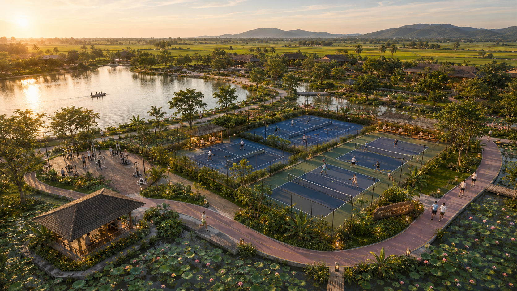 Sân Pickleball & Gym