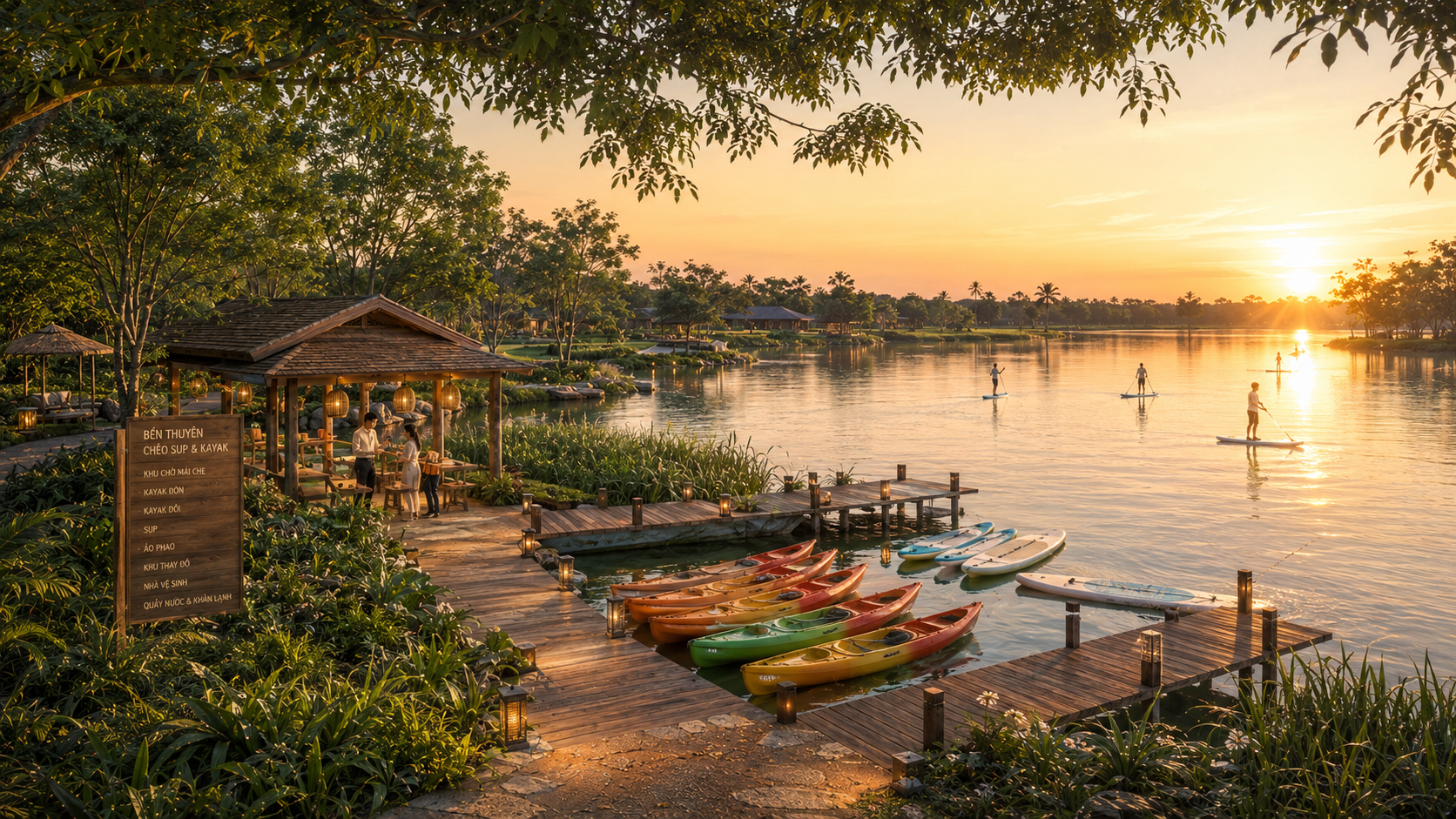 Bến Thuyền & Thể Thao Mặt Nước