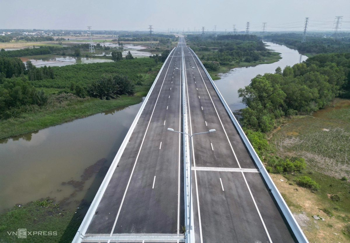 Nút giao Mỹ Yên kết nối cao tốc TP HCM - Trung Lương và Vành đai 3