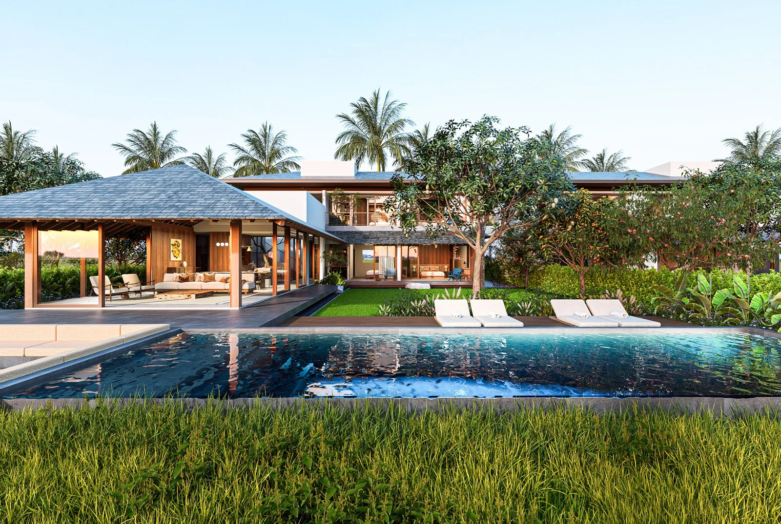 Sunrise 2 Villa Sân Vườn